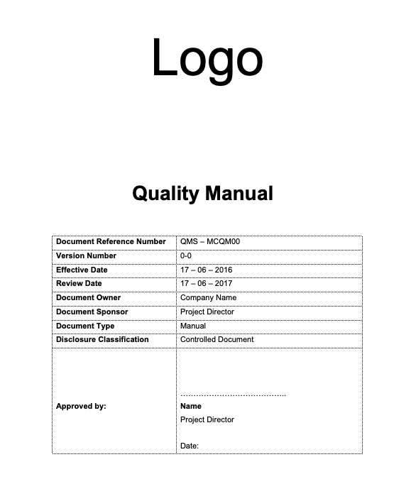 MCon Quality Manual Rev 0-0